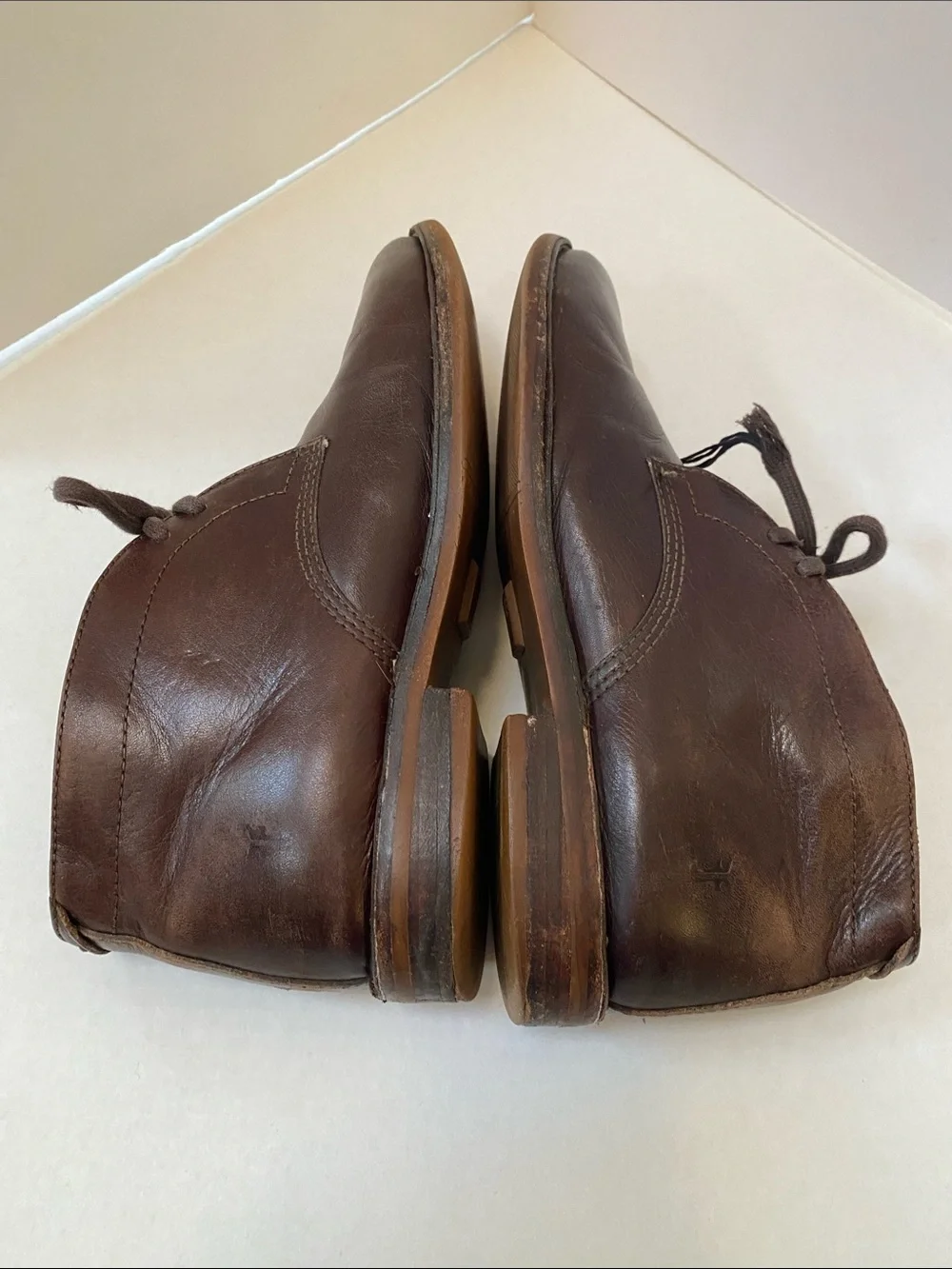 Frye Men's Paul Brown Leather Chukka Boots Size 10 1/2 D Gorpcore Casual Preppy